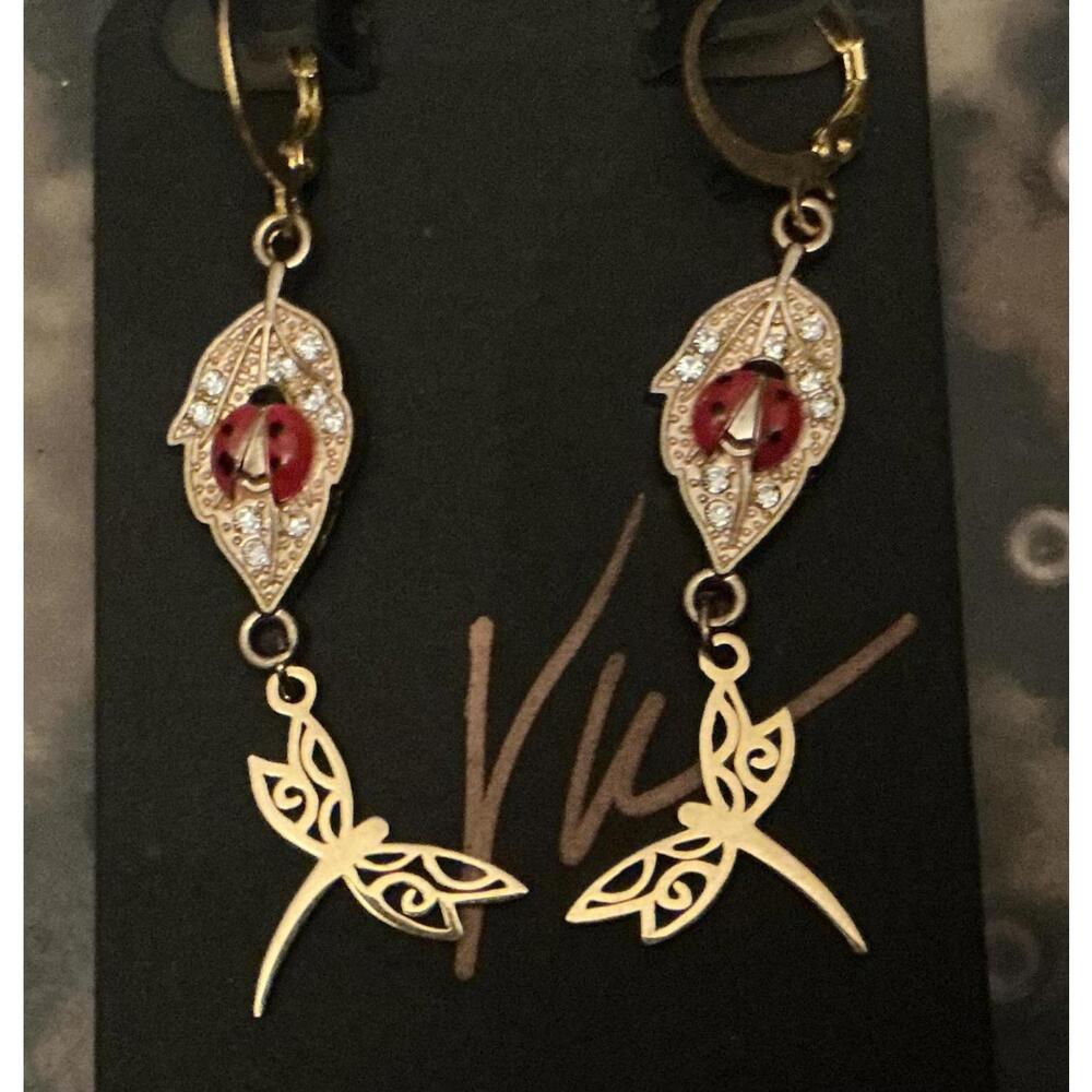 Ladies And Dragonflies Earrings